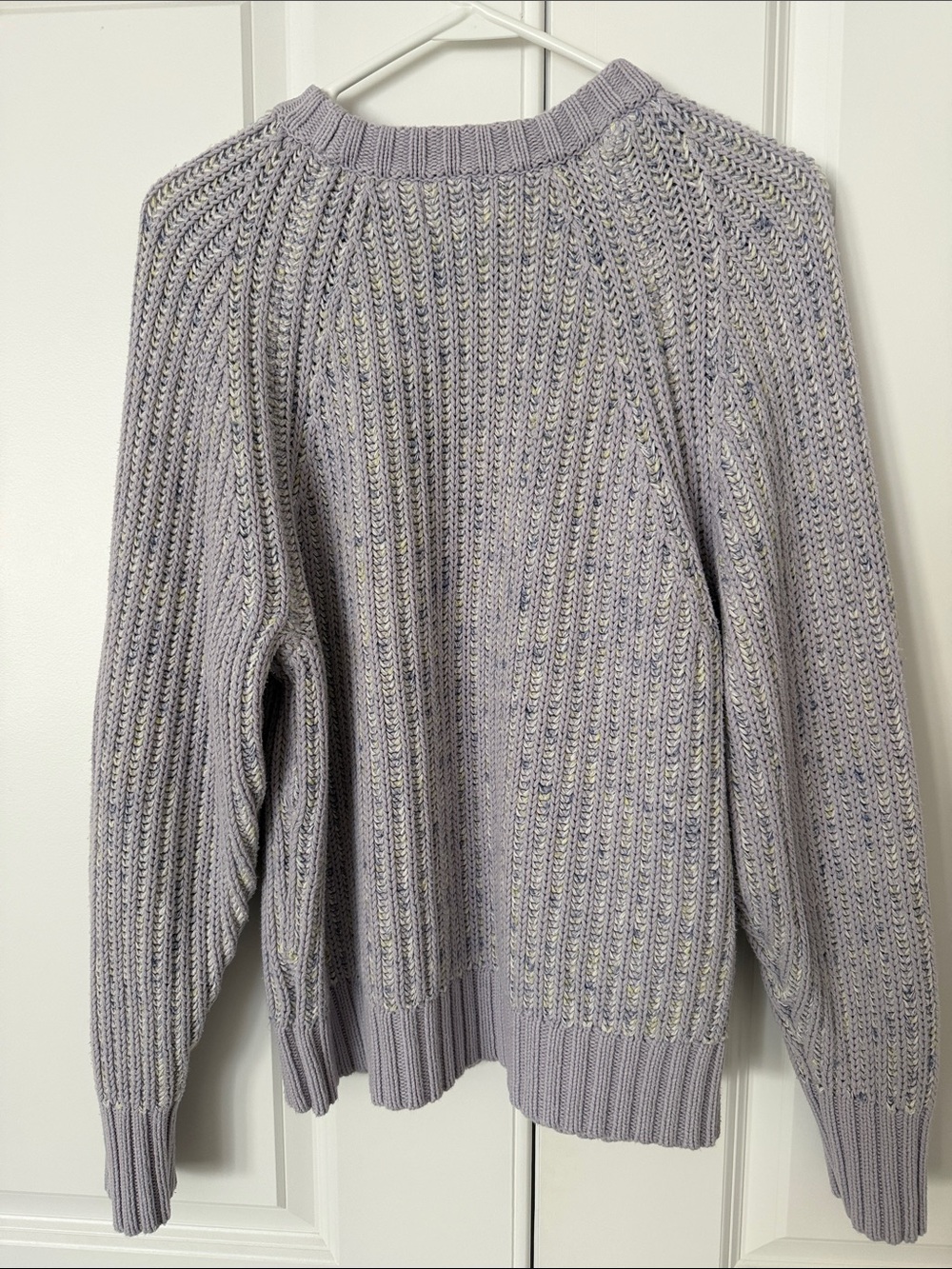Universal Thread Lavender Ribbed Crewneck Sweater - Picture 3 of 6